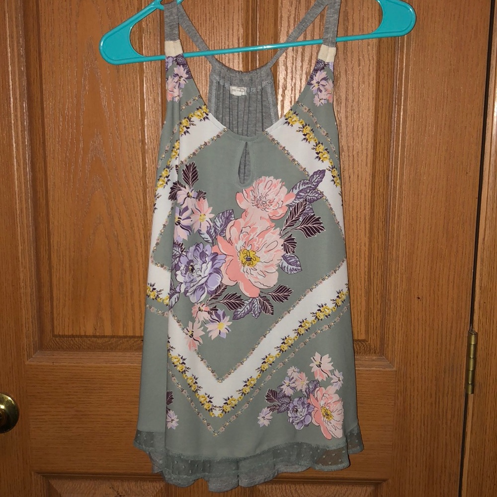 Maurices floral tank